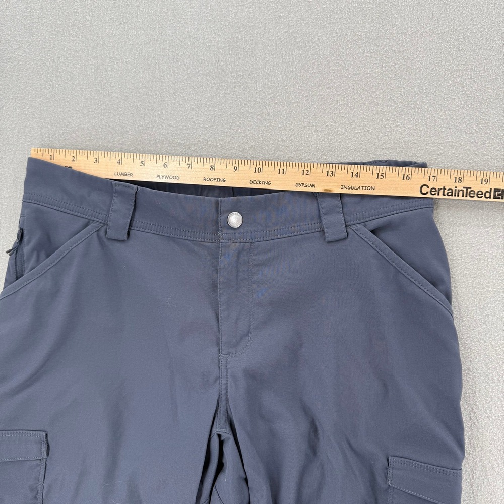 Duluth Trading Co Dry on the Fly Cargo Capri Hiking Stretch Pants Women Size 12 - Picture 3 of 9